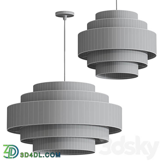 Miguel Pendant lamp Ellos Home Pendant light 3D Models