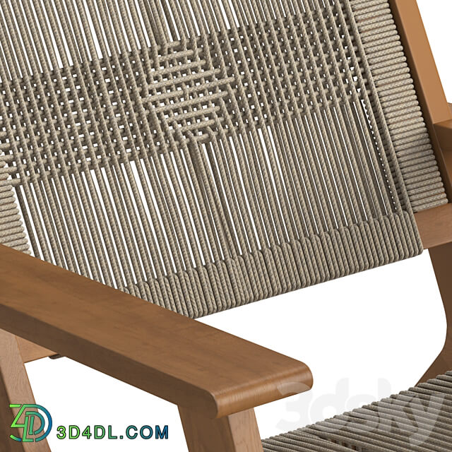 Luna Lounge Chair 3D Models