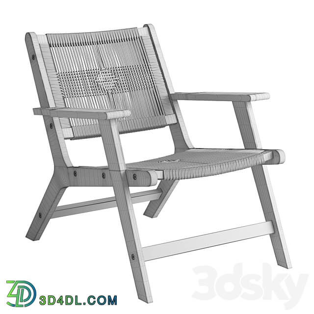 Luna Lounge Chair 3D Models