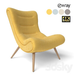 Dolce Vita Armchair 3D Models 