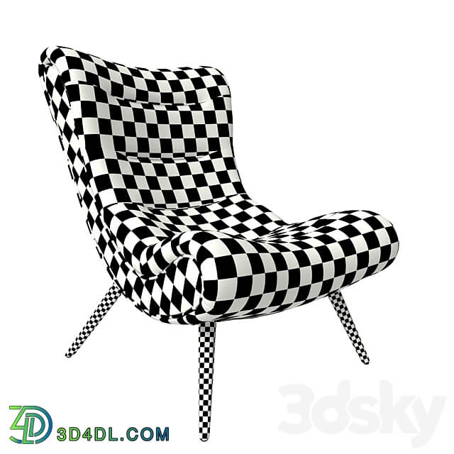 Dolce Vita Armchair 3D Models