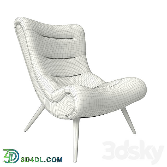 Dolce Vita Armchair 3D Models