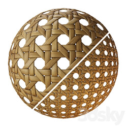 Rattan canvas 3D Models 