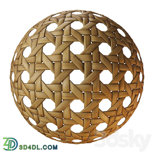 Rattan canvas 3D Models