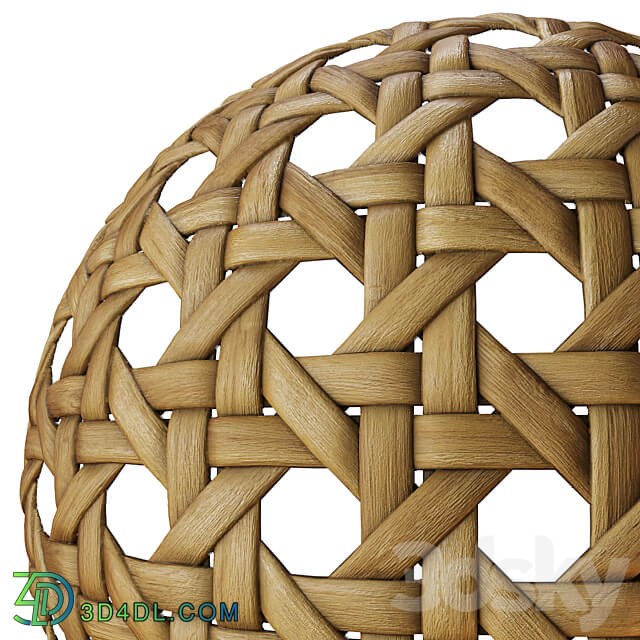 Rattan canvas 3D Models