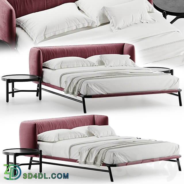 Meridiani edoardo kuoio vol2 Bed 3D Models