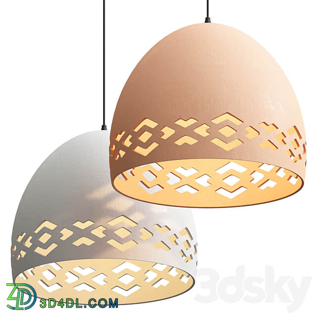 Naaya Lacey Dome Pendant Pendant light 3D Models