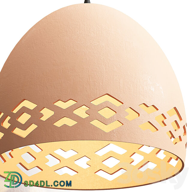 Naaya Lacey Dome Pendant Pendant light 3D Models