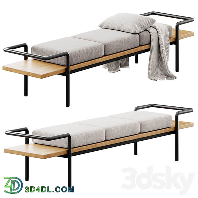 Bench T904 By Poltrona Frau Other 3D Models