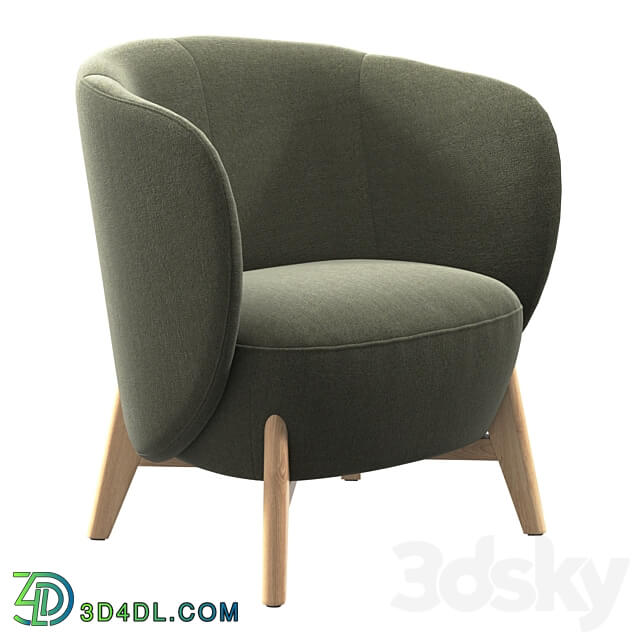 Armchair Lancy La Redoute 3D Models