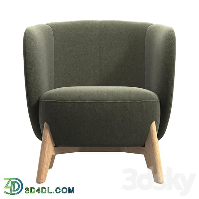 Armchair Lancy La Redoute 3D Models