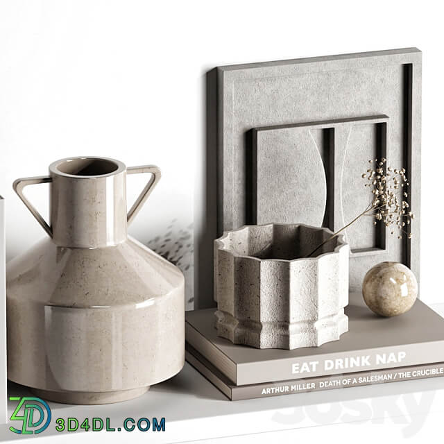 Decorative set 87 3D Models