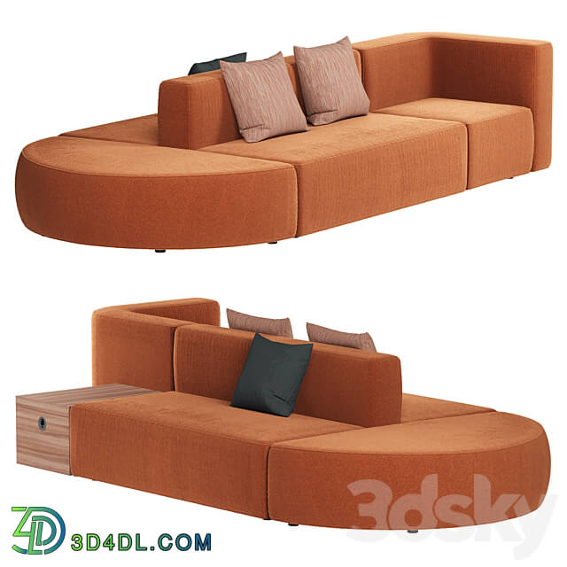 Banken Montis sofa 3D Models