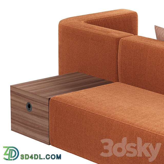 Banken Montis sofa 3D Models