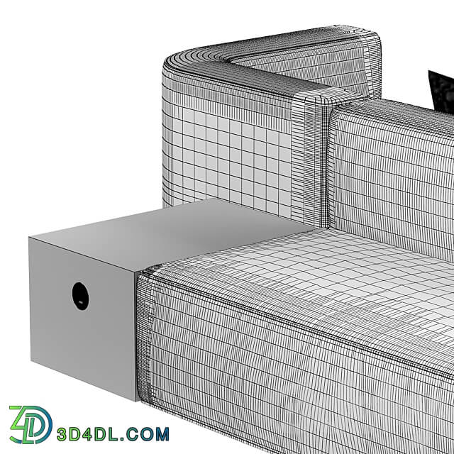 Banken Montis sofa 3D Models