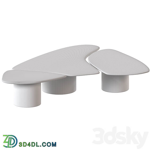 Tectra Coffee Table By Okha 3D Models