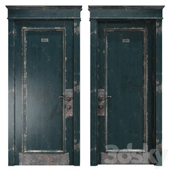 RIDS2.0 Blackblue Loft door 3D Models 