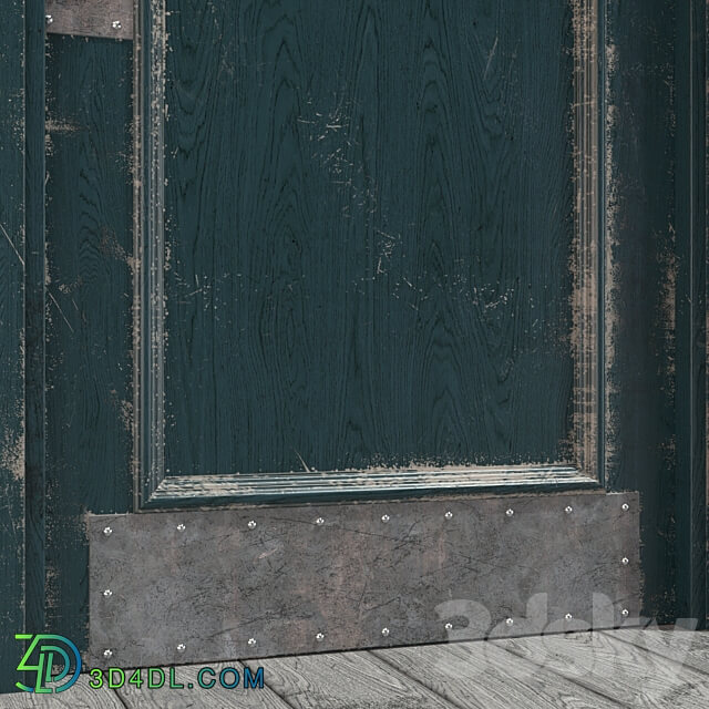 RIDS2.0 Blackblue Loft door 3D Models