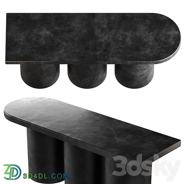 101 Copenhagen Big Foot Bench Coffee table 3D Models