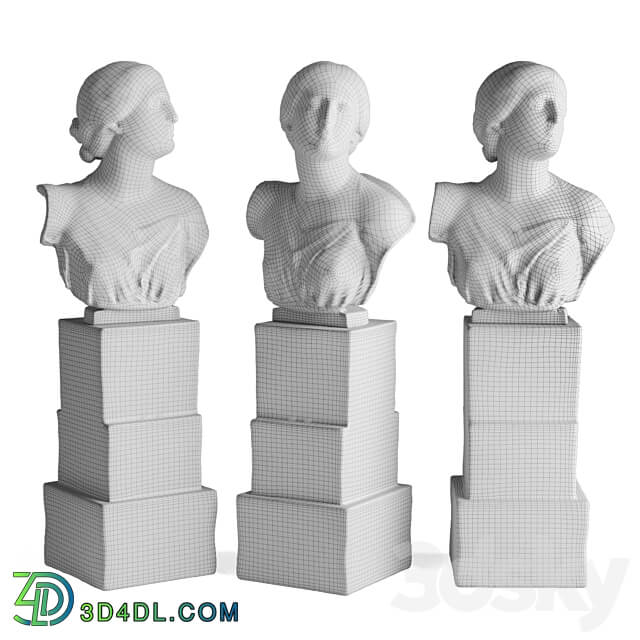 Bust of Niobe 3D Models