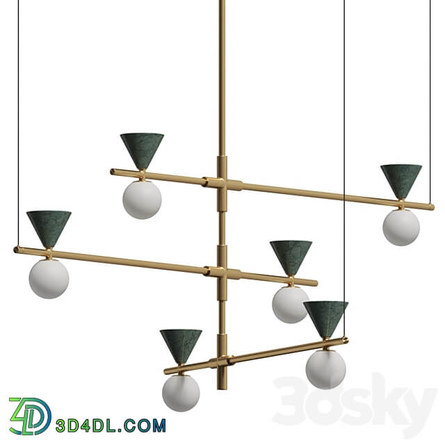 Aromas del Campo Oneta L Pendant Lamp Pendant light 3D Models