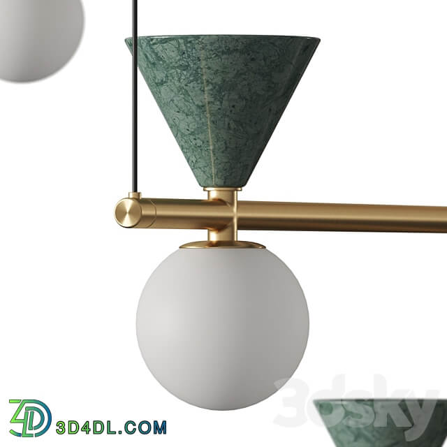 Aromas del Campo Oneta L Pendant Lamp Pendant light 3D Models