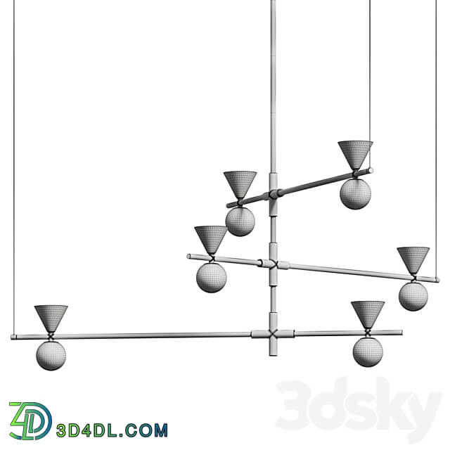 Aromas del Campo Oneta L Pendant Lamp Pendant light 3D Models