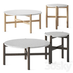 Snoc Terrazzo Coffee Tables 3D Models 