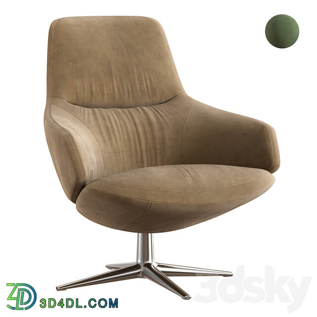 Aston club arm chair 3D Models