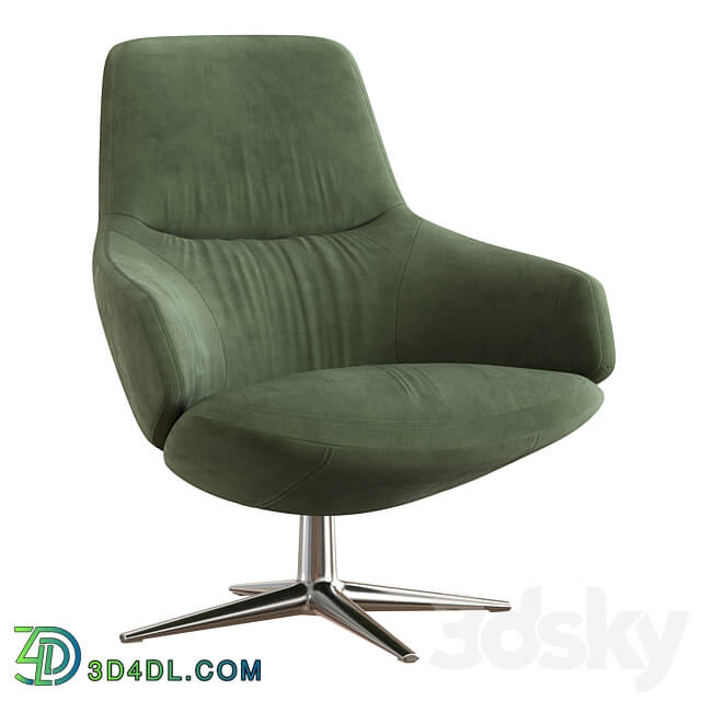 Aston club arm chair 3D Models