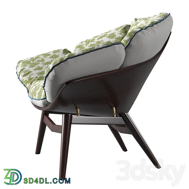 Galimberti Nino Viola armchair 3D Models