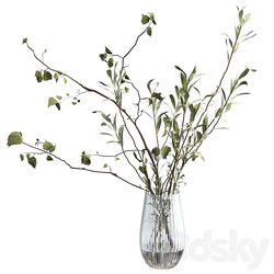Bouquet of branches 3D Models 