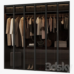 Closed wardrobe Wardrobe Display cabinets 3D Models 