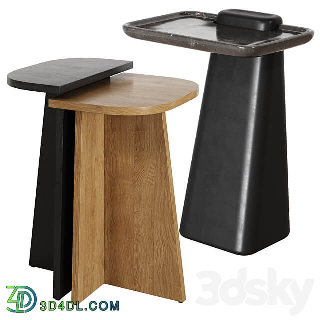 Coffee side tables 2 Budi Rugani LaRedoute 3D Models