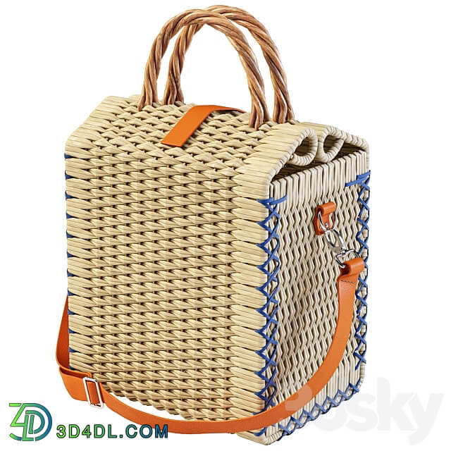 Basket Bag 3D Models