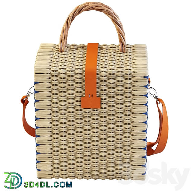 Basket Bag 3D Models