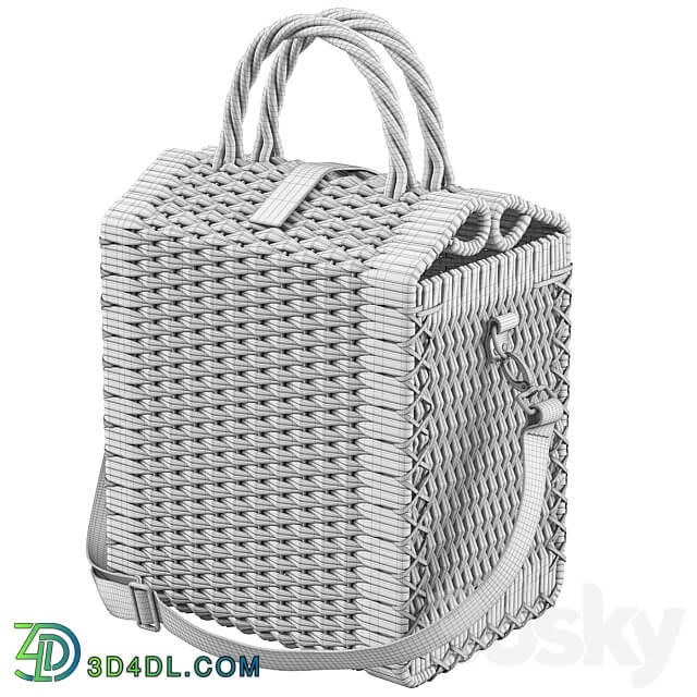 Basket Bag 3D Models