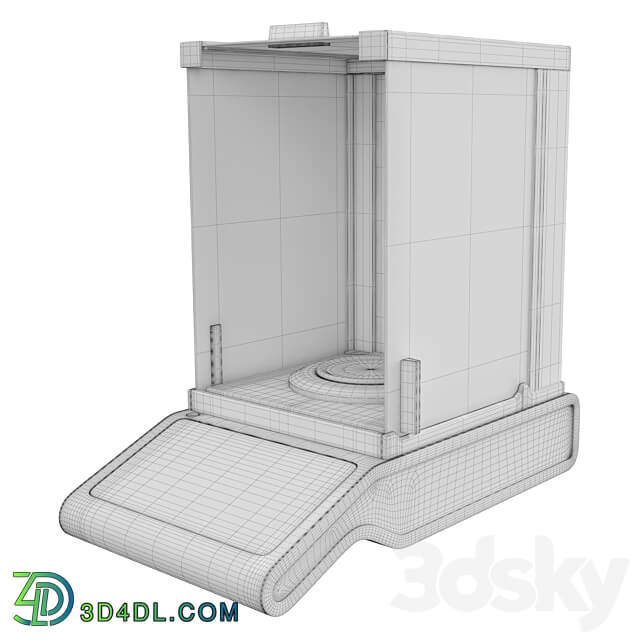 Laboratory Balances Laboratory balances 3D Models