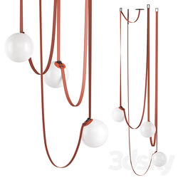 Vibia Plusminus Spheres Pendant light 3D Models 