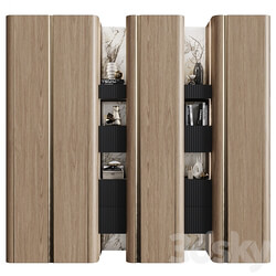 Wardrobes in modern style 49 Wardrobe Display cabinets 3D Models 