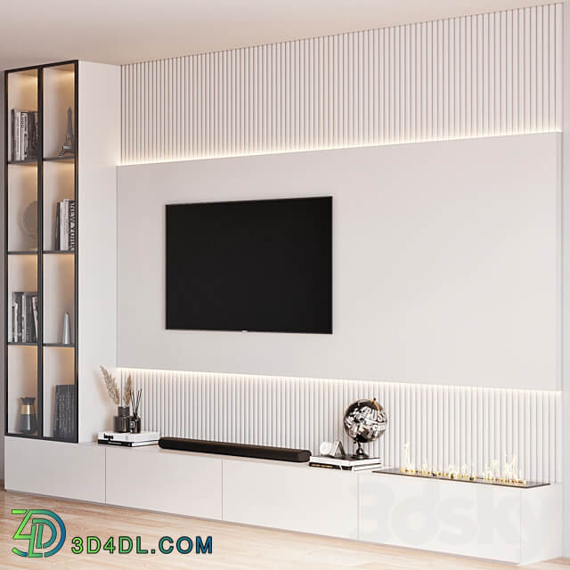 TV Wall 12 3D Models