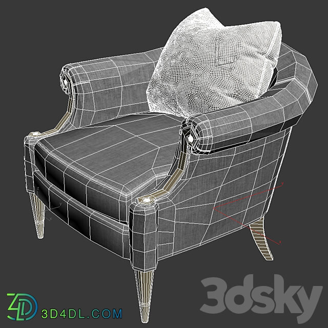 Caracole Lilian Chair 3D Models