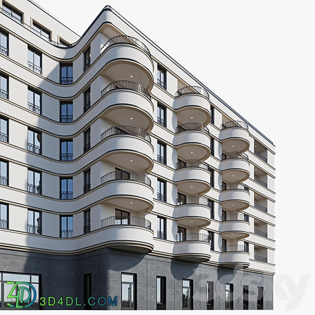 residential building 17 3D Models