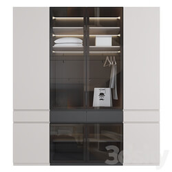 Wardrobe 20 Wardrobe Display cabinets 3D Models 