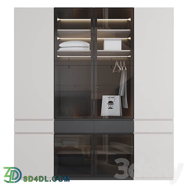 Wardrobe 20 Wardrobe Display cabinets 3D Models