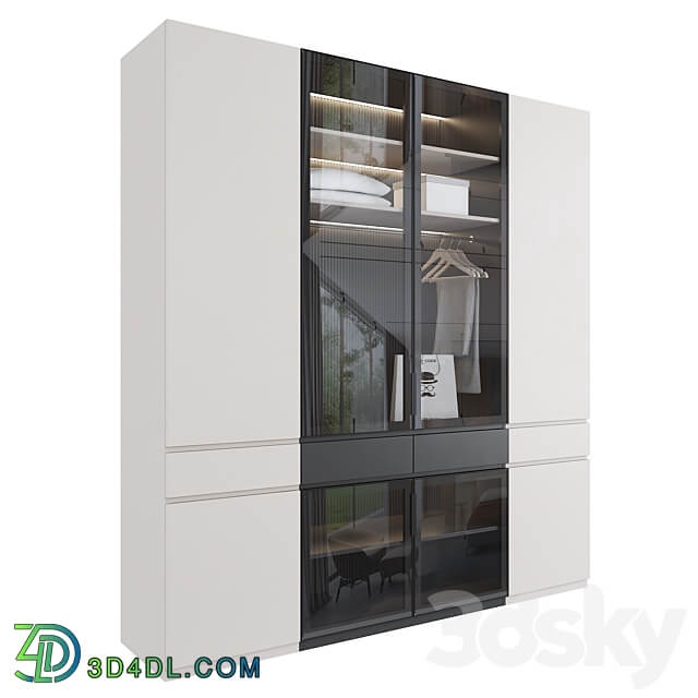 Wardrobe 20 Wardrobe Display cabinets 3D Models