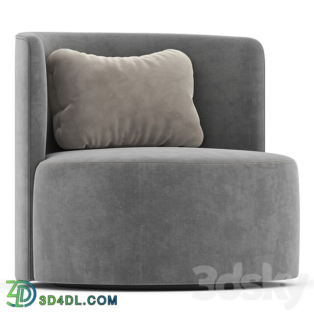 Armchair REYNAUX CURVE 3D Models