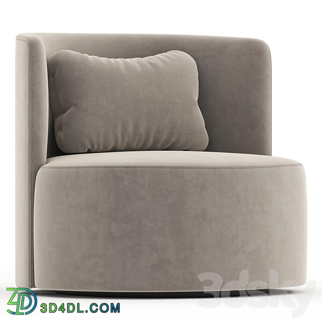 Armchair REYNAUX CURVE 3D Models