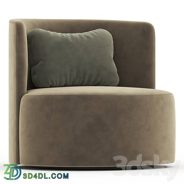 Armchair REYNAUX CURVE 3D Models