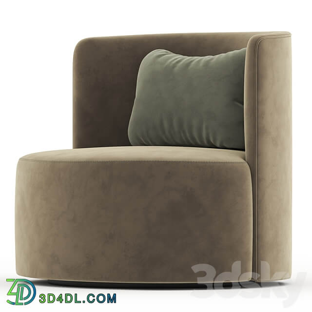 Armchair REYNAUX CURVE 3D Models